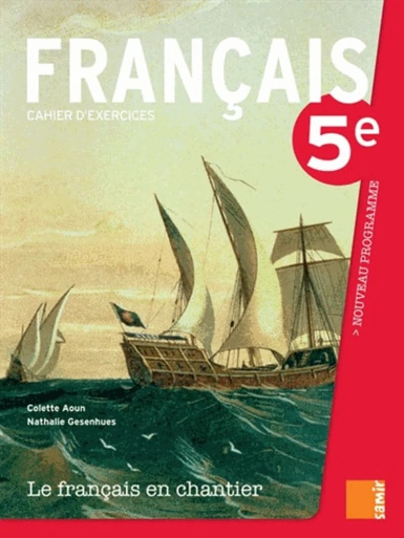Le français en chantier : 5e : nouveau programme