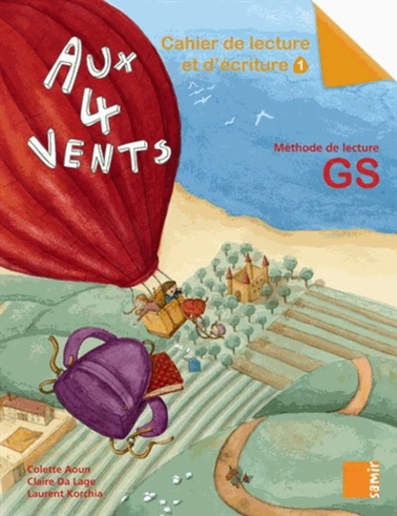 Aux 4 vents : méthode de lecture, grande section