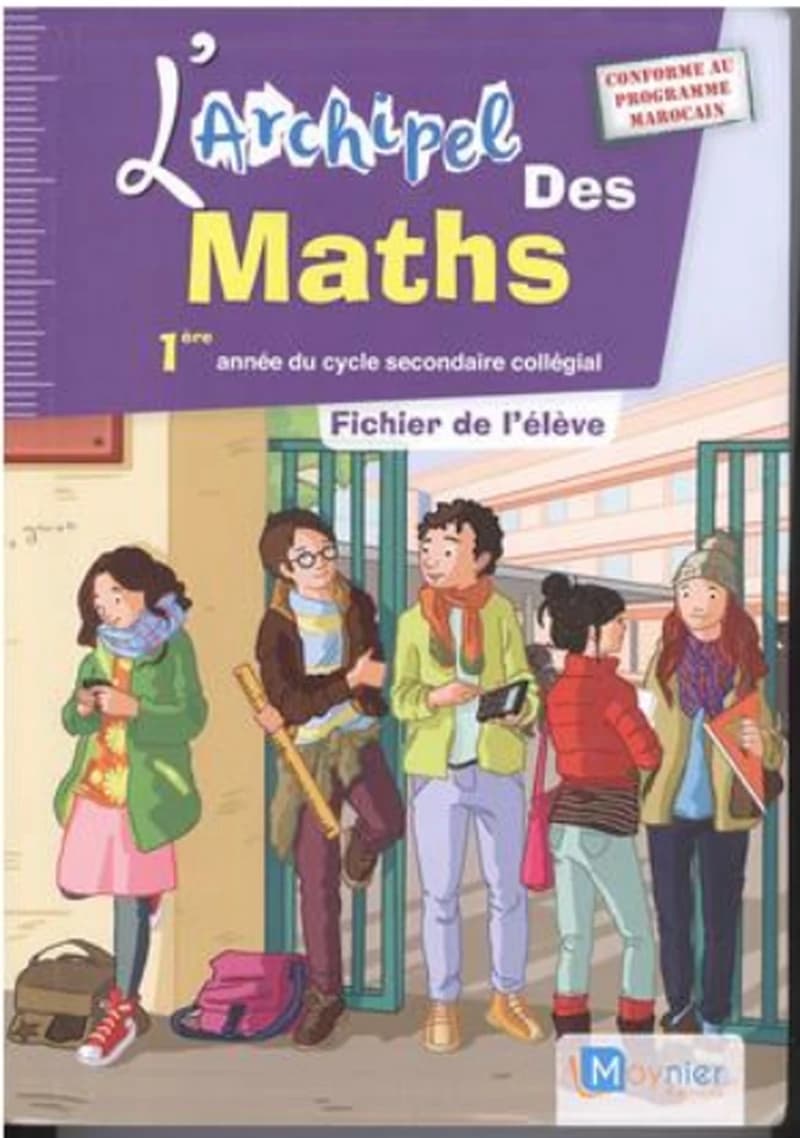 L'ARCHIPEL DES MATHS 1ERE ANNEE COLLEGE