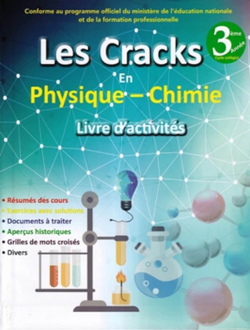 LES CRACKS EN PHYSIQUE CHIMIE 3 AC