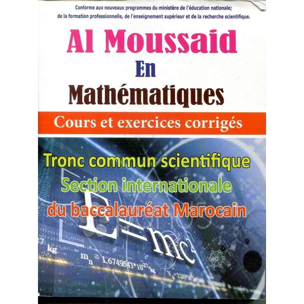 AL MOUSSAID EN MATHEMATIQUES TC BIOF