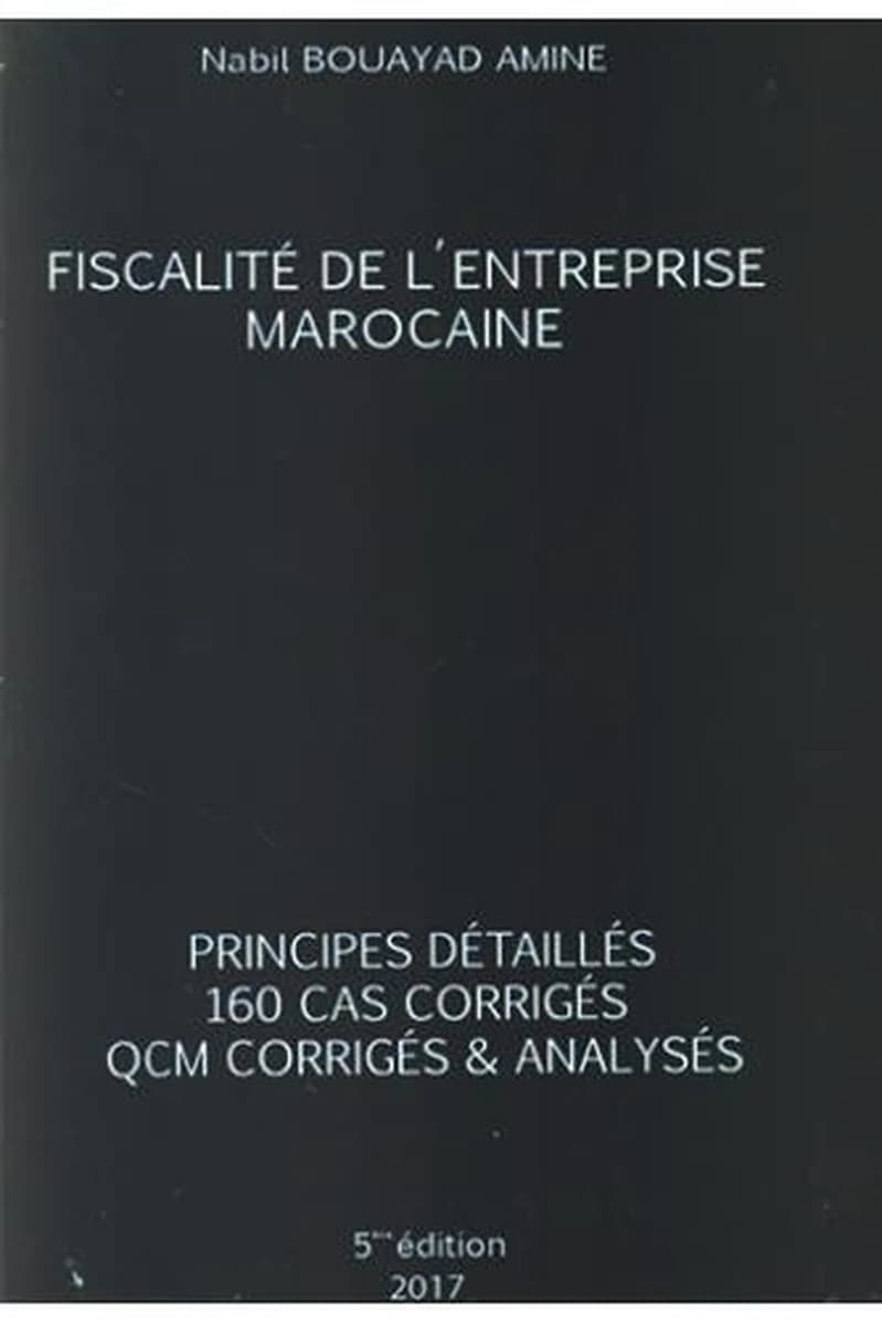 FISCALITE DE L'ENTREPRISE MAROCAINE