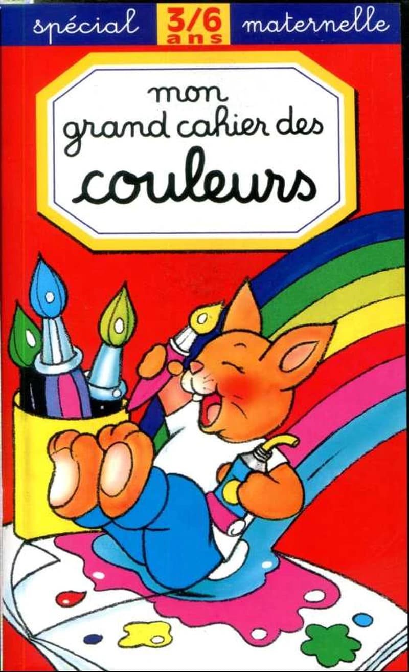 Mon grand cahier des couleurs 3
