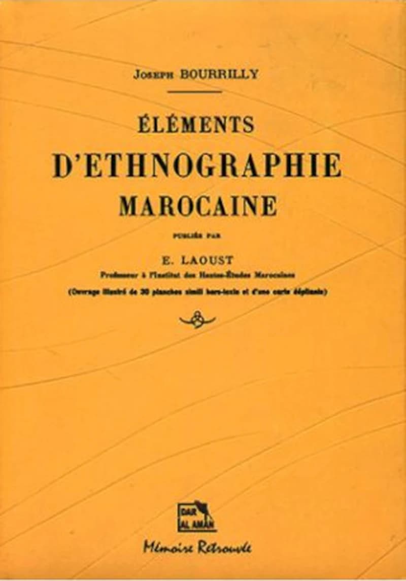 Eléments d'ethnographie Marocaine