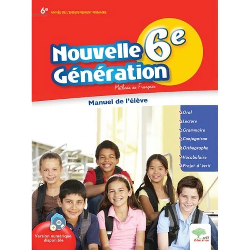 NOUVELLE GENERATION 6 LIVRE