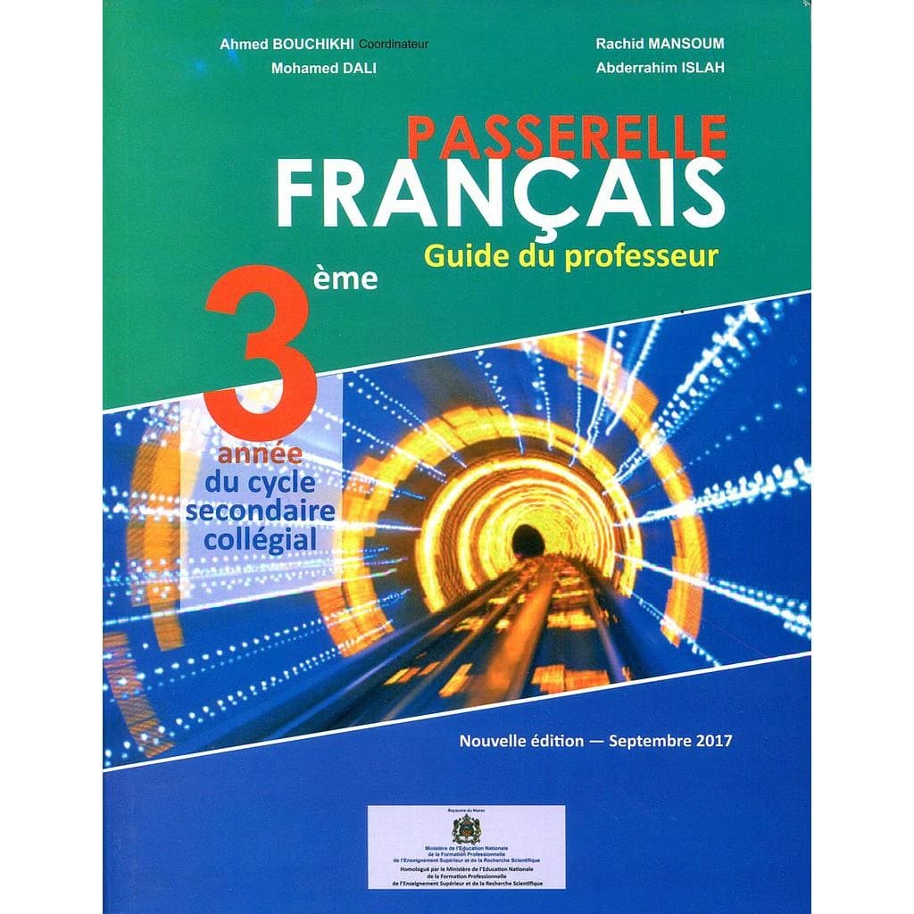 Passerelle Français 3AC guide du professeur