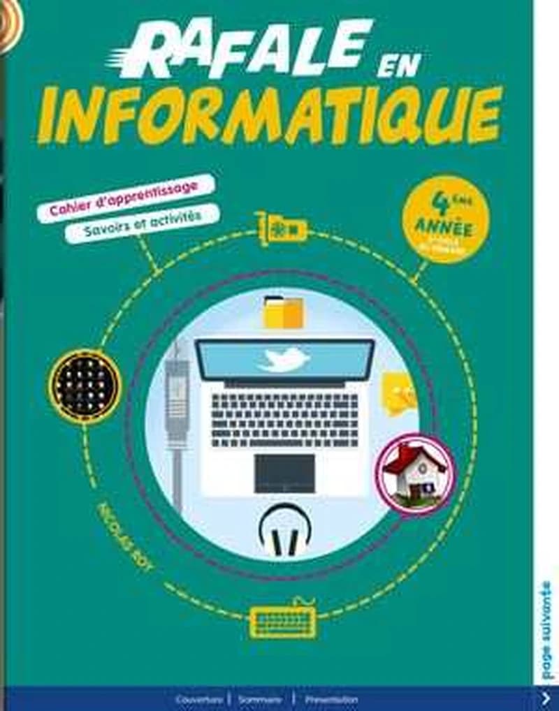 RAFALE EN INFORMATIQUE 4EME PRIMAIRE