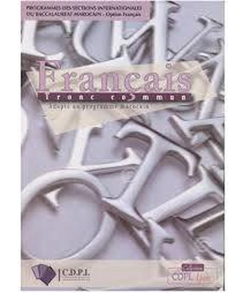 Français Tronc Commun