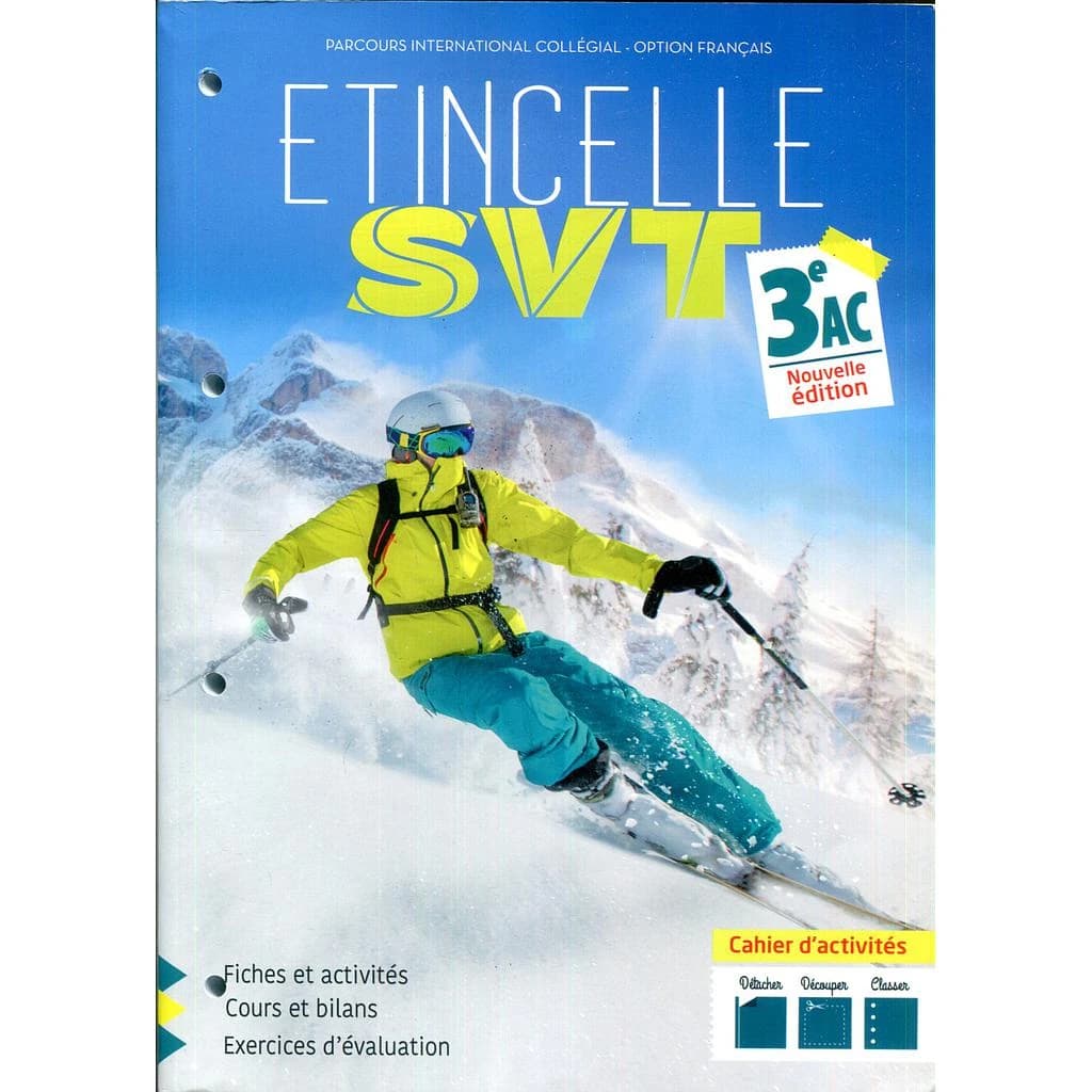 ETINCELLE SVT 3AC - Cahier d'activités