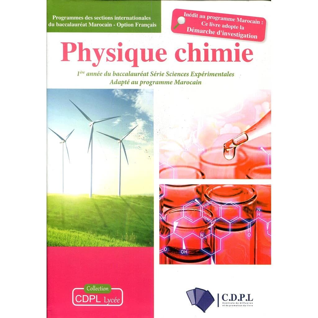 PHYSIQUE CHIMIE 1ERE BAC SCIENCE EX
