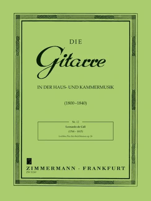 Die gitarre in der haus- und kammermusik