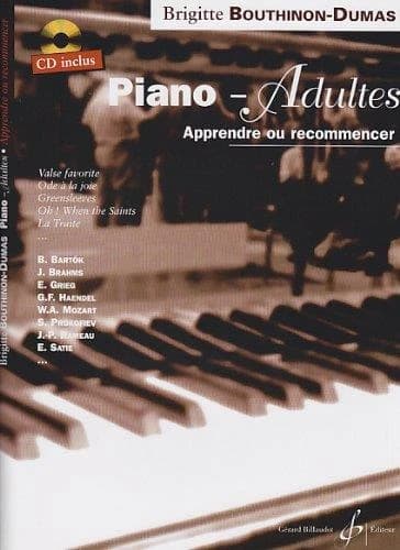 Piano-adultes ; apprendre ou recommencer