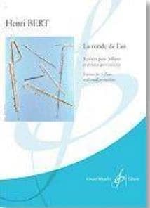 La ronde de l'an ; 5 pièces pour 3 flûtes et petites percussions