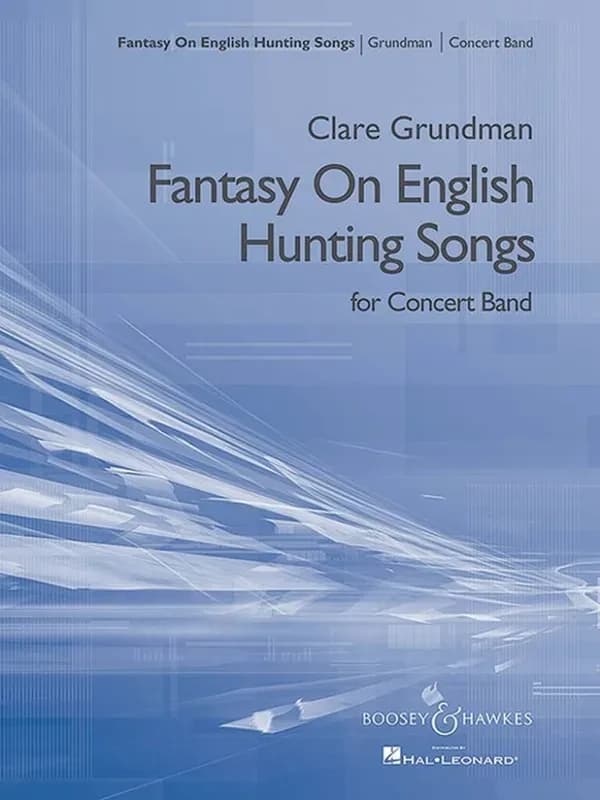 Fantasy on english hunting songs concert band