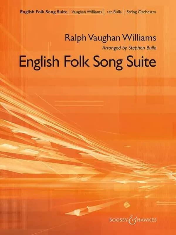 English folk song suite orchestre-partition+parties separees