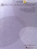 15 recital songs in english chant +cd