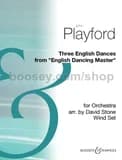 Three english dances orchestre-ensemble de partitions