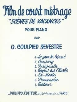 Film de court-metrage --- piano