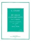 Solos concertants (20) serie n2 (11 a 20) --- violon et piano