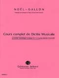Dictees harmoniques graduees a 2, 3 et 4 parties (150)