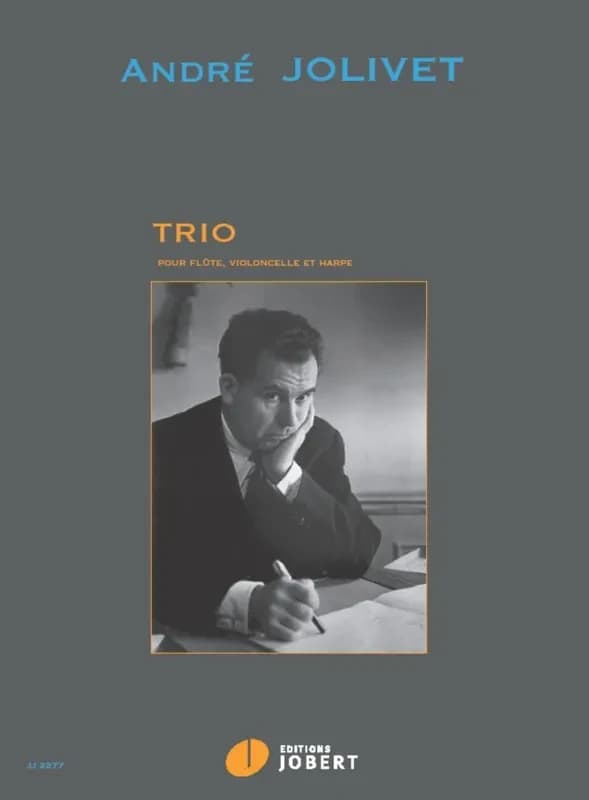 Trio pour flute, violoncelle et harpe --- conducteur et parties separees