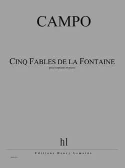 Fables de la fontaine (5) --- soprano et piano (reduction)
