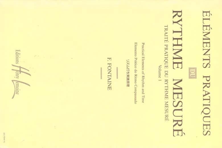 Elements pratiques du rythme mesure vol.1 --- formation musicale