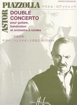 Double concerto --- guitare, bandoneon et orchestre a cordes-materiel