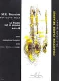 Le fusain fuit la gomme --- saxophone baryton et piano