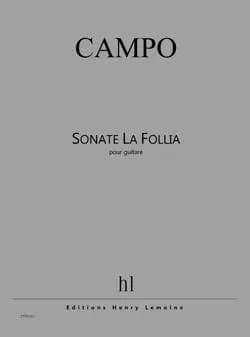 Sonate la follia --- guitare