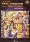Etudes latino americaines (10) + cd --- flute et piano