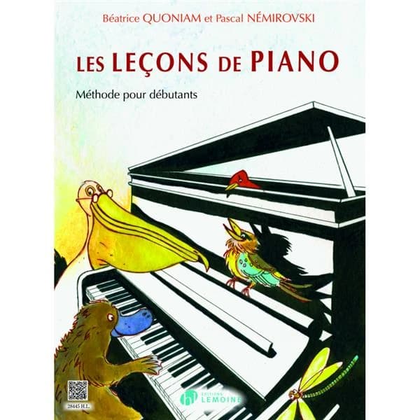 Les leçons de piano : méthode pour débutants