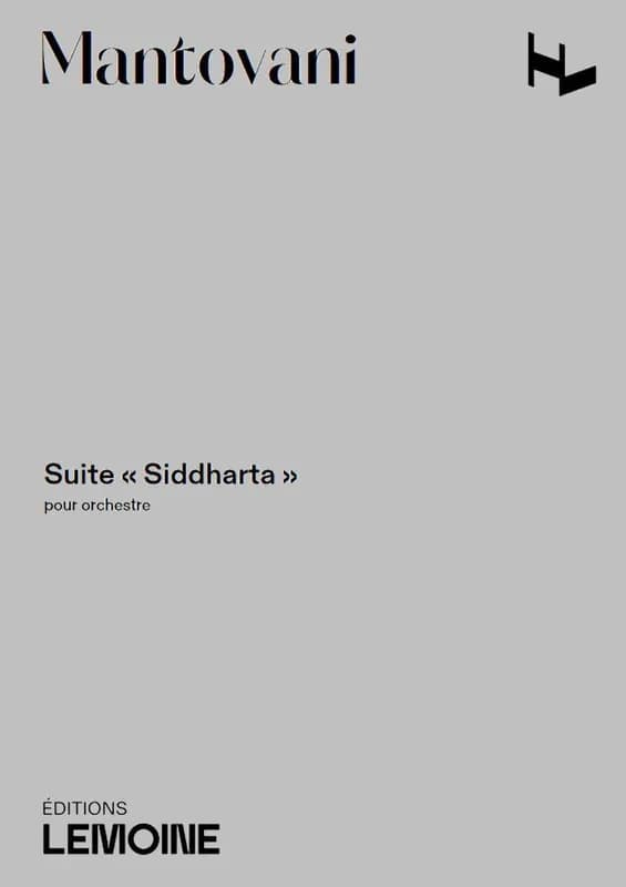 Suite " siddharta " pour orchestre --- conducteur