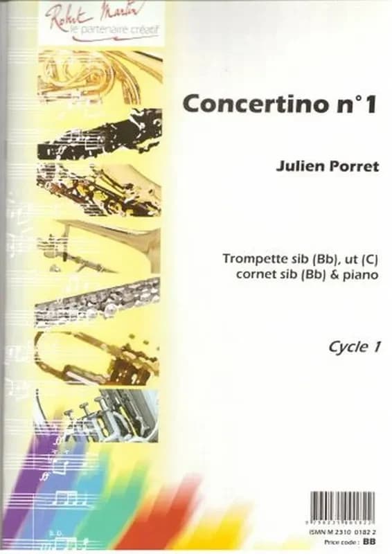 Concertino n1 --- trompette sib ou ut et piano
