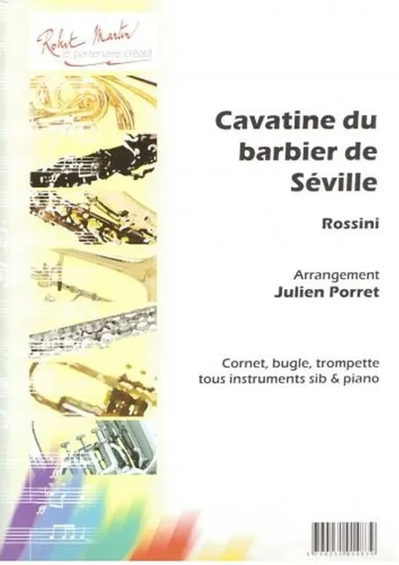 Cavatine du barbier de seville --- trompette sib et piano