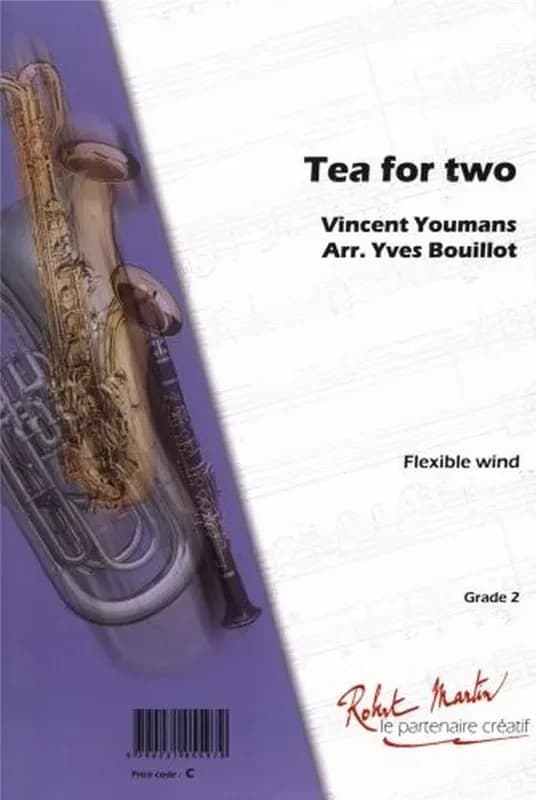 Tea for two (la grande vadrouille) pour orchestre juniors --- conducteur et parties separees