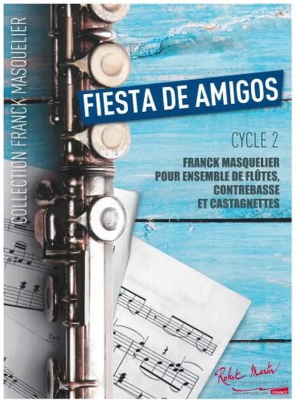 Fiesta de amigos --- ensemble de flutes,contrebasse et castagnettes
