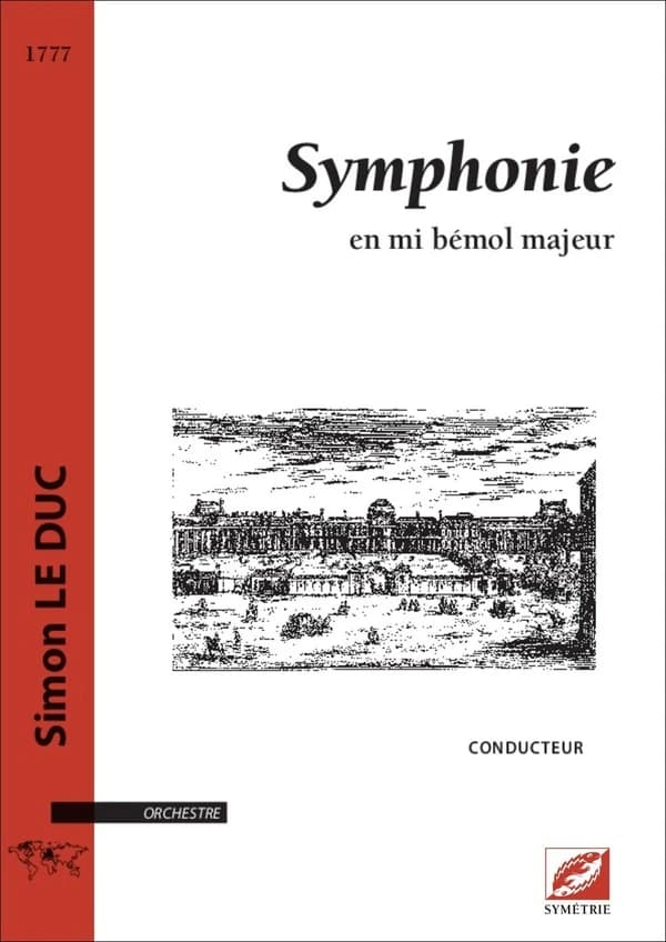 Symphonie : en mi bémol majeur