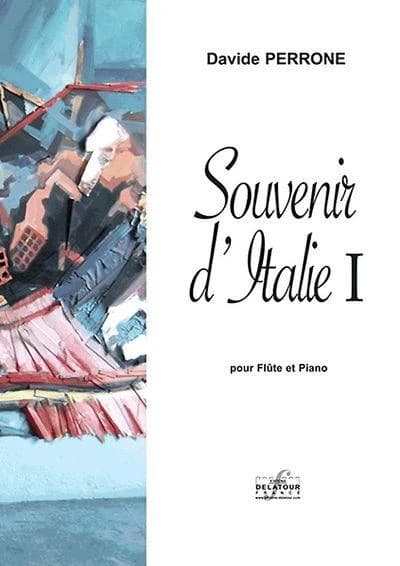 Souvenir d'italie i pour flute et piano