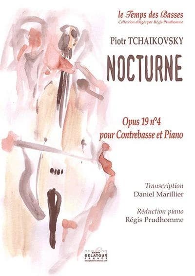 Nocturne opus 19 n°4 pour contrebasse et piano