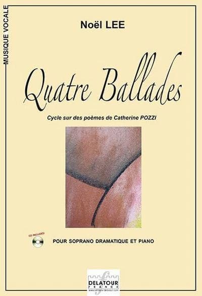 Quatre ballades pour soprano et piano