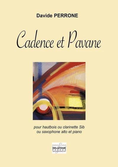 Cadence et pavane pour hautbois ou clarinette ou saxophone et piano