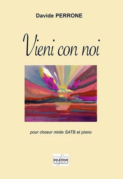 Vieni con noi pour choeur mixte et piano