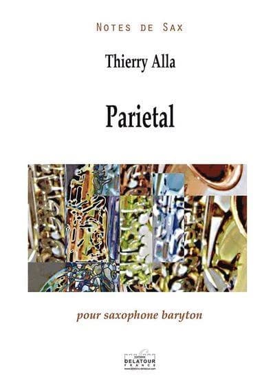 Ancestral pour saxophone basse jouant du tam et électroacoustique