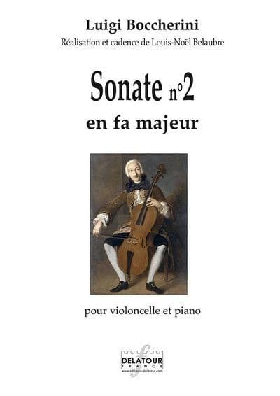 Sonate n°2 en fa majeur pour violoncelle et piano