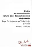 Sonate --- contrebasse et piano