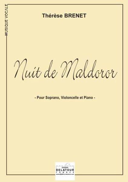 Nuit de Maldoror pour soprano, violoncelle et clavier