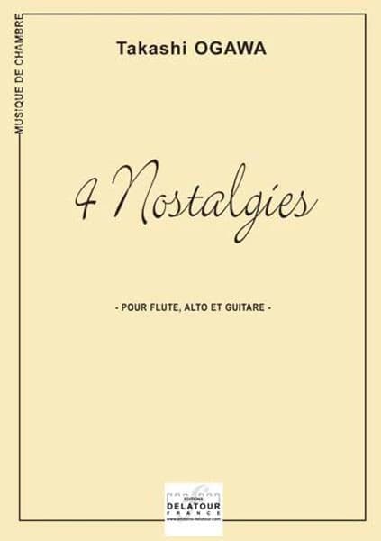4 nostalgies pour flûte, alto et guitarre
