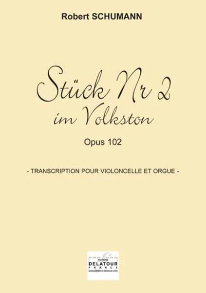 Stuck n°2 im Volkston pour violoncelle et orgue