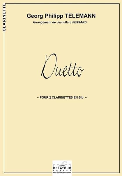 Duetto pour 2 clarinettes